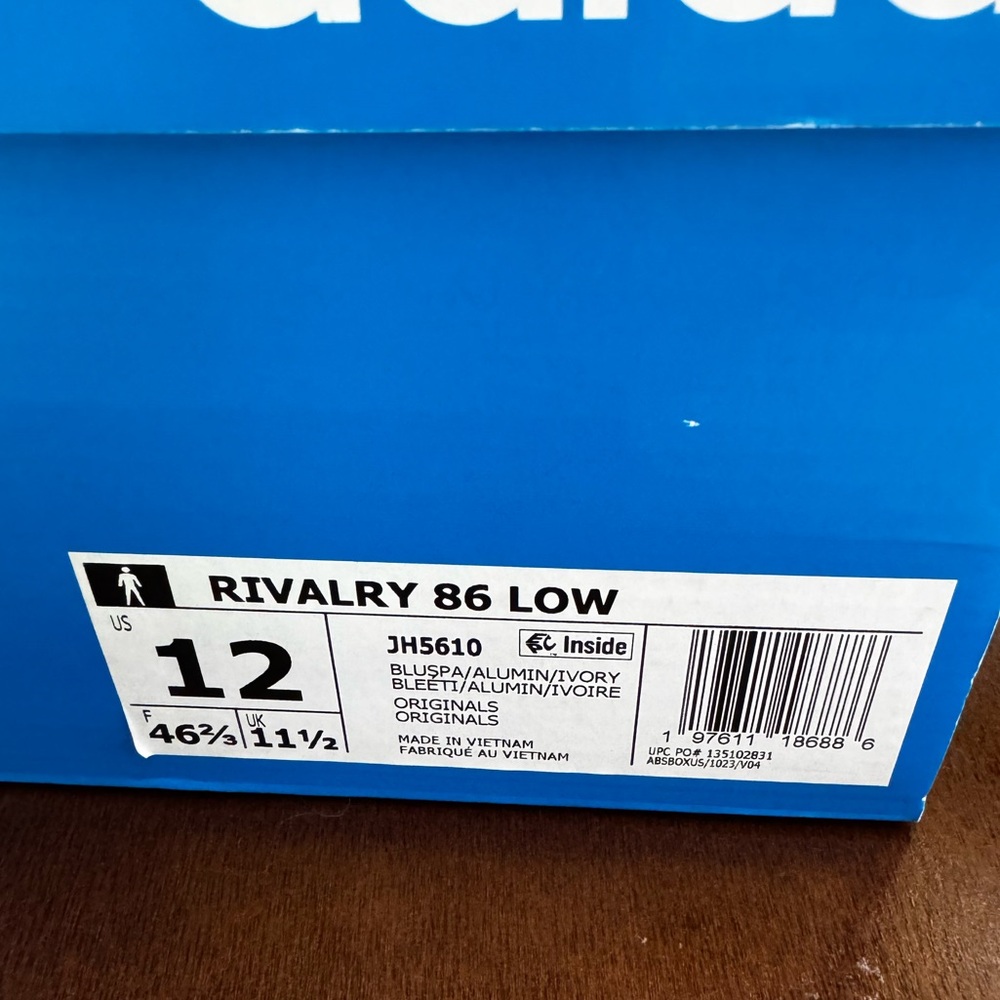 Adidas RIVALRY 86 LOW - Picture 9 of 9